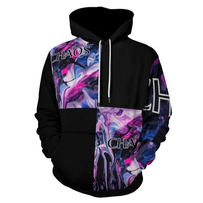 CHAOS Hoodie with Double-layer Cap-SMALL-6XL