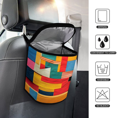 Collapsible Car Trash Bin