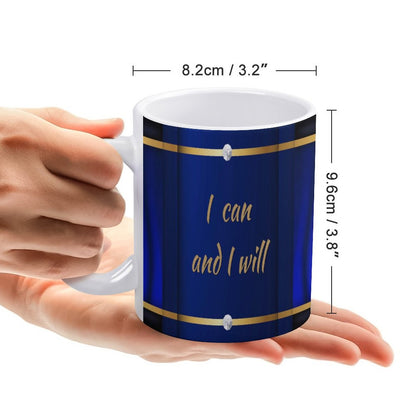 11oz White Mug Print