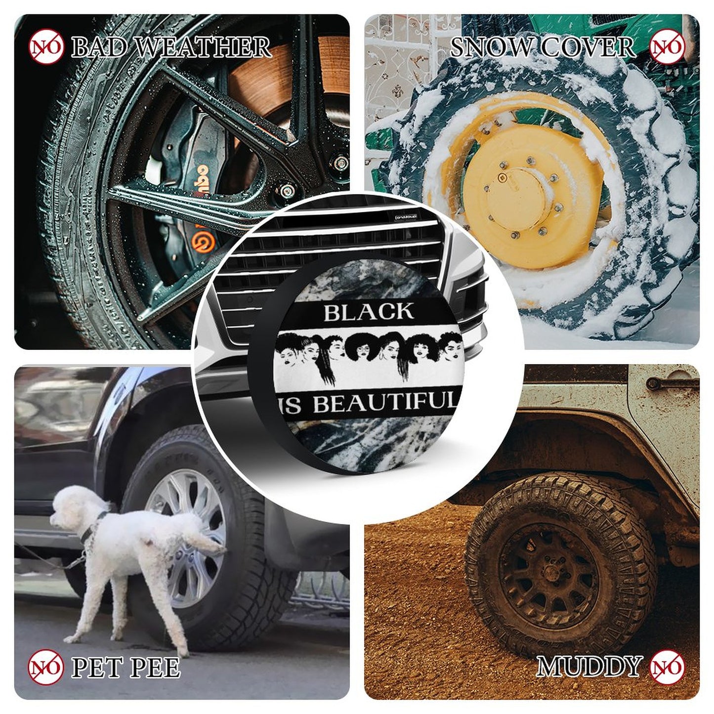 Oxford Cloth Tire Cover