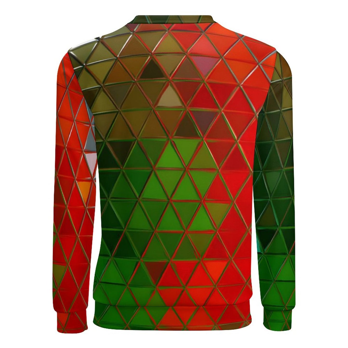 GLASS PRISM Round Neck Men's Sweatshirt-S-5XL