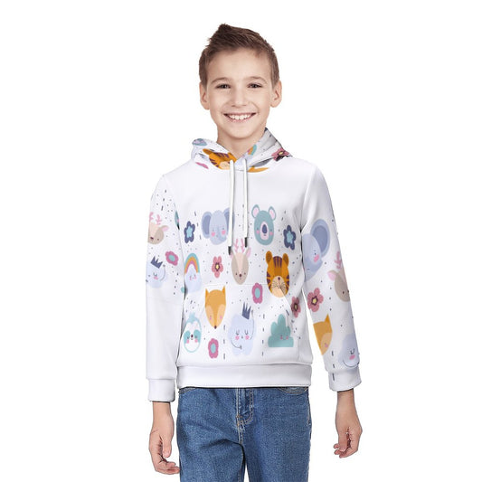 230gsm Children's All-Over printing Hoodie (All-Over Printing)