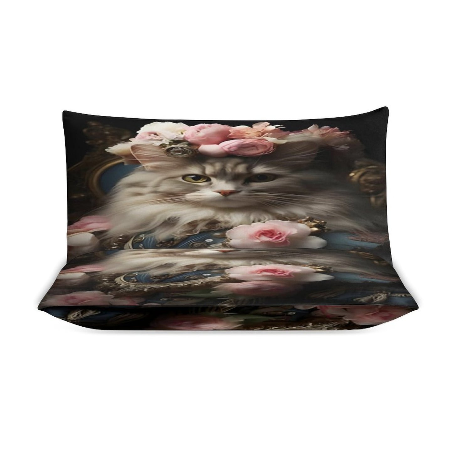 3-Piece Bedding Set-102"x90"/ 259x229cm (Dual-sided Printing)