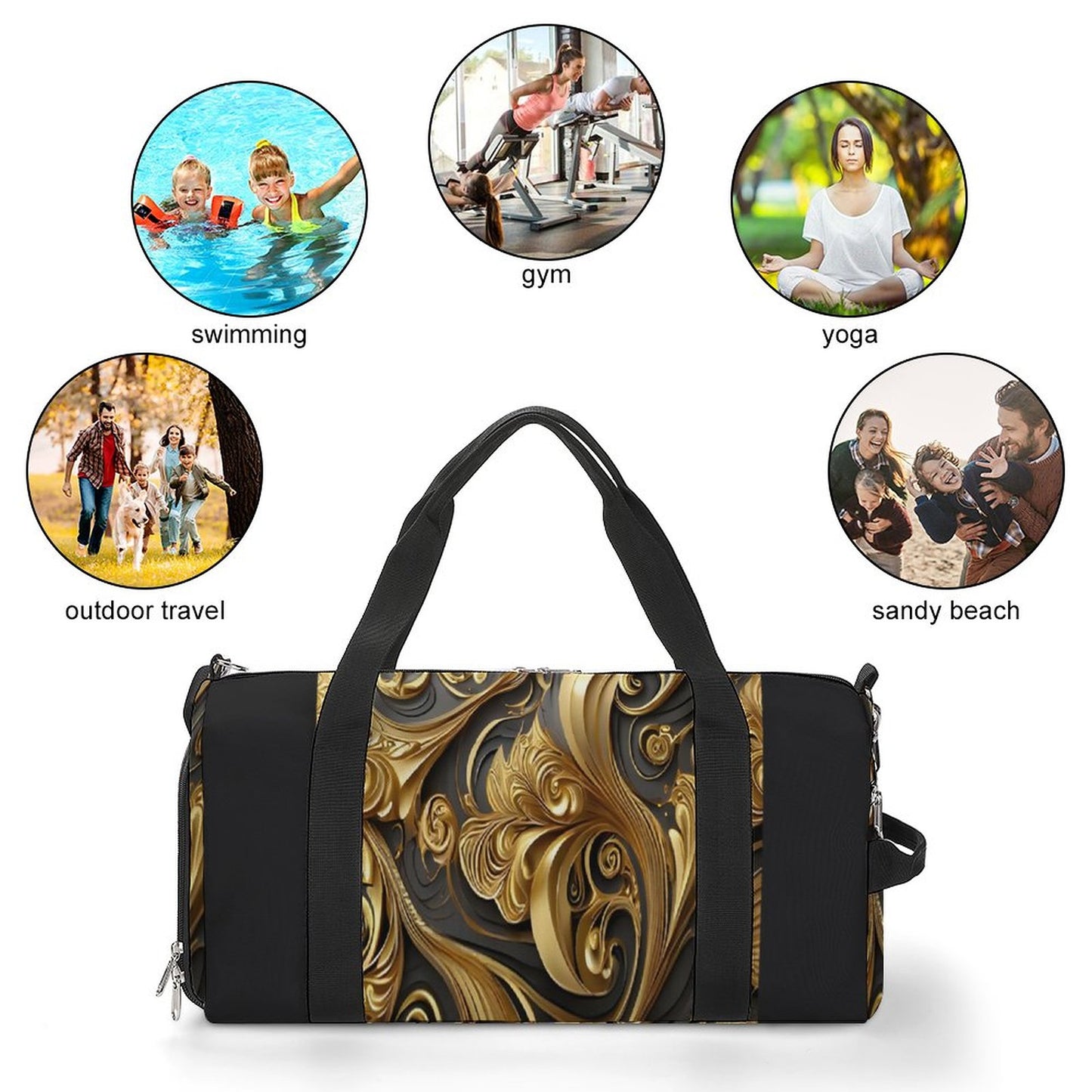 Gym bag A017 Large Capacity Sports Duffel