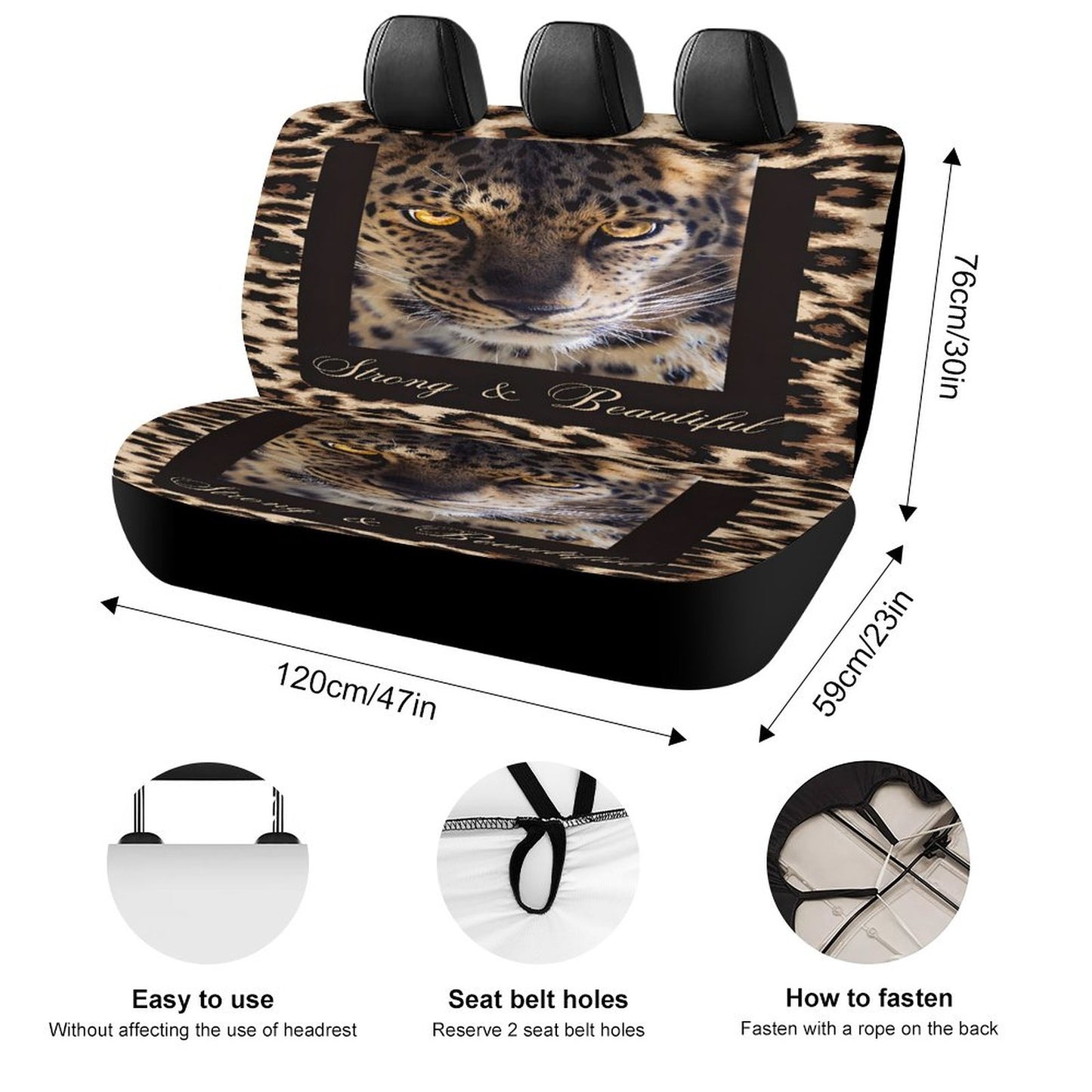 Back Seat Cover for Cars