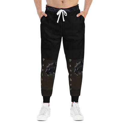 PANTHER Unisex Athletic Joggers-Small-3XL