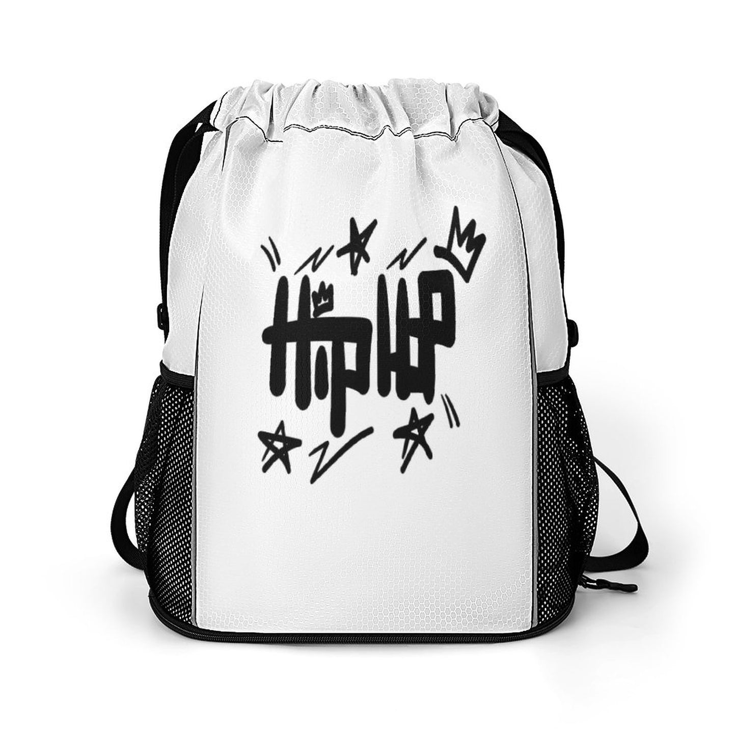 Waffle Cloth Drawstring Bag