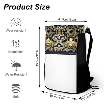 Waffle Cloth Sprots Drawstring Bag (Multi-Sites)