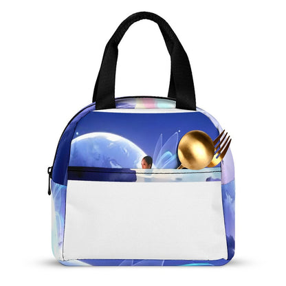 Insulated Lunch Bag with Pocket (All-Over Printing)