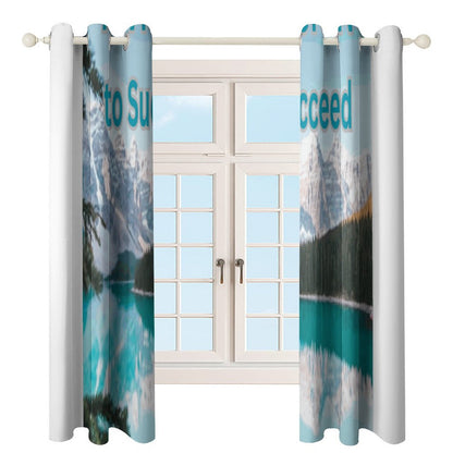 Grommet Curtain-52"x72"/ 132x183cm