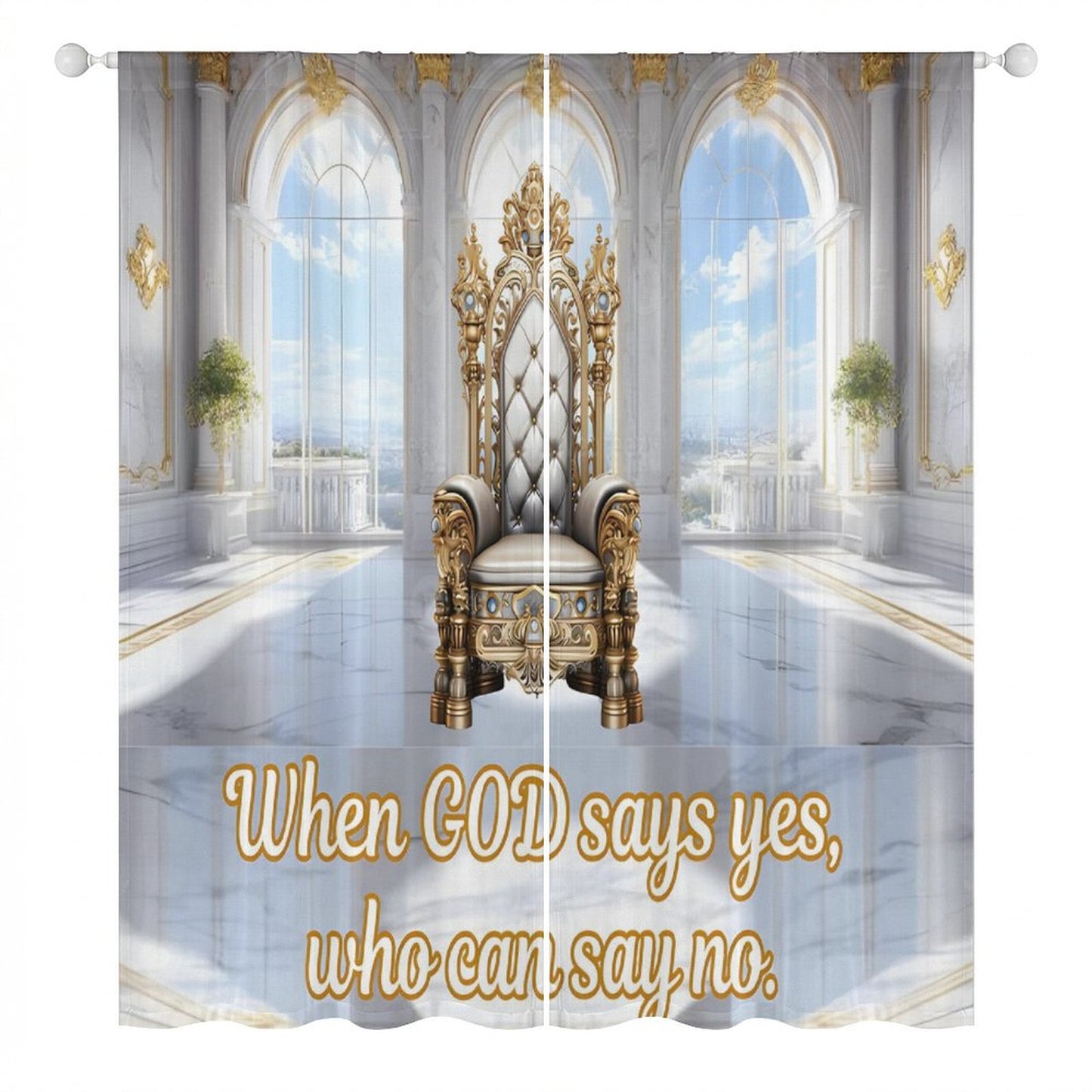 Sheer Curtain(All-Over Printing)