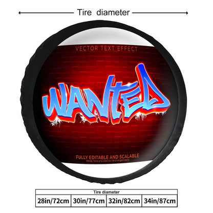 Leather Tire Cover(One-sided Printing)