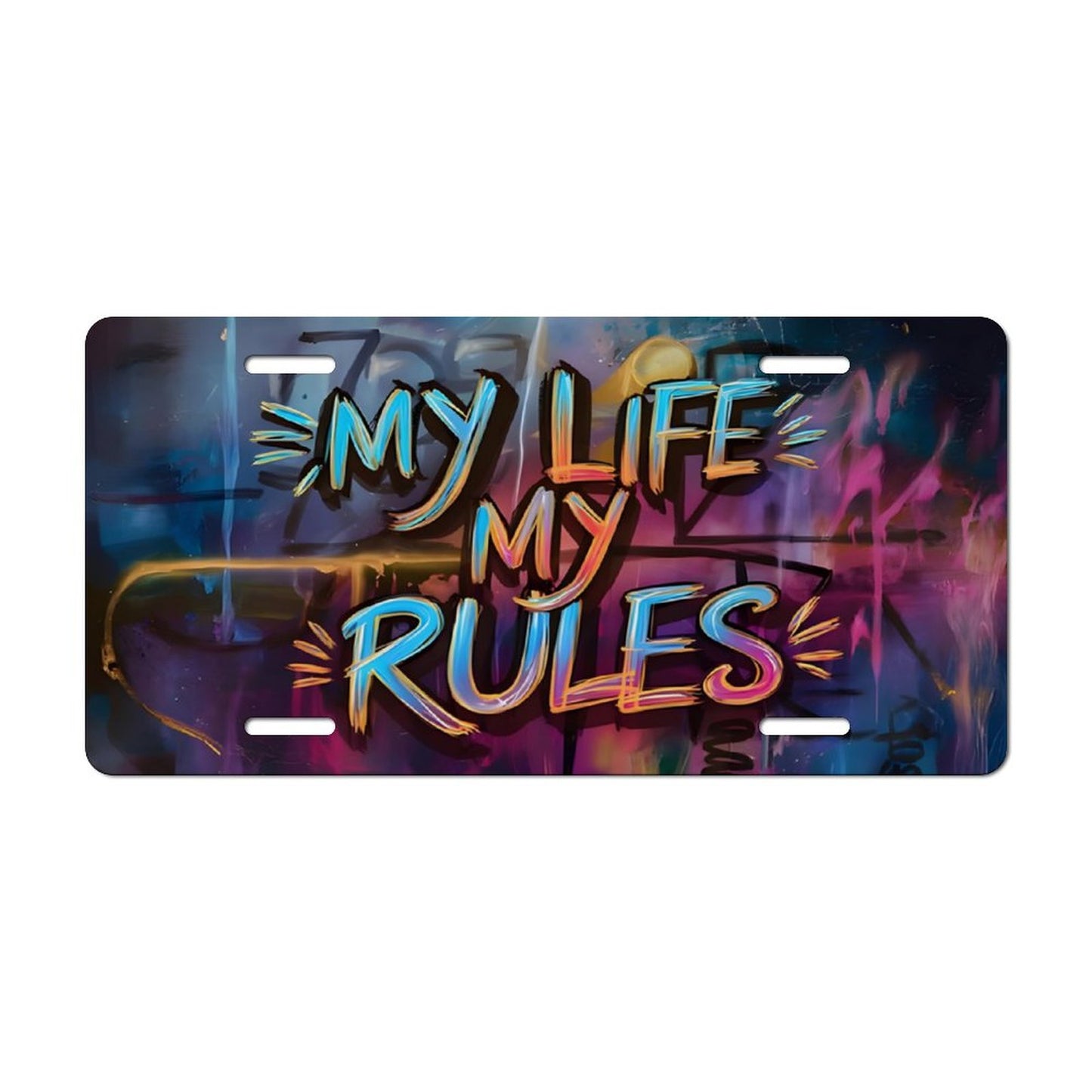 Car License Plate-11.8”x5.9”