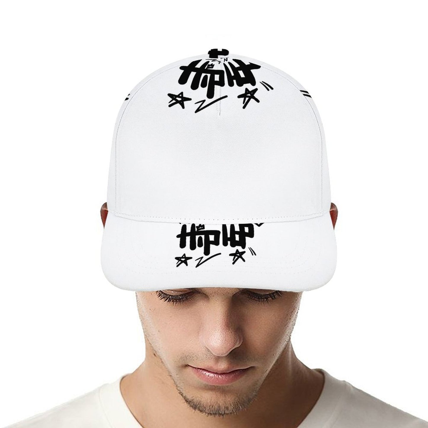 Bent Fitted Cap (All-Over Printing)