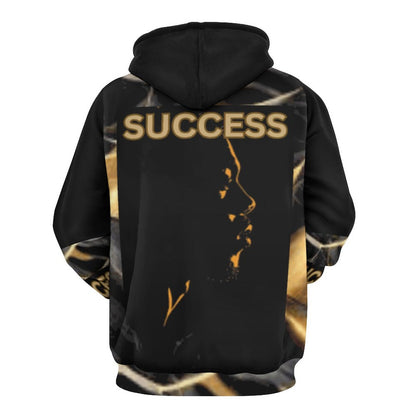 230gsm Men's Cool Hoodie with Double-layer Cap (All-Over Printing)