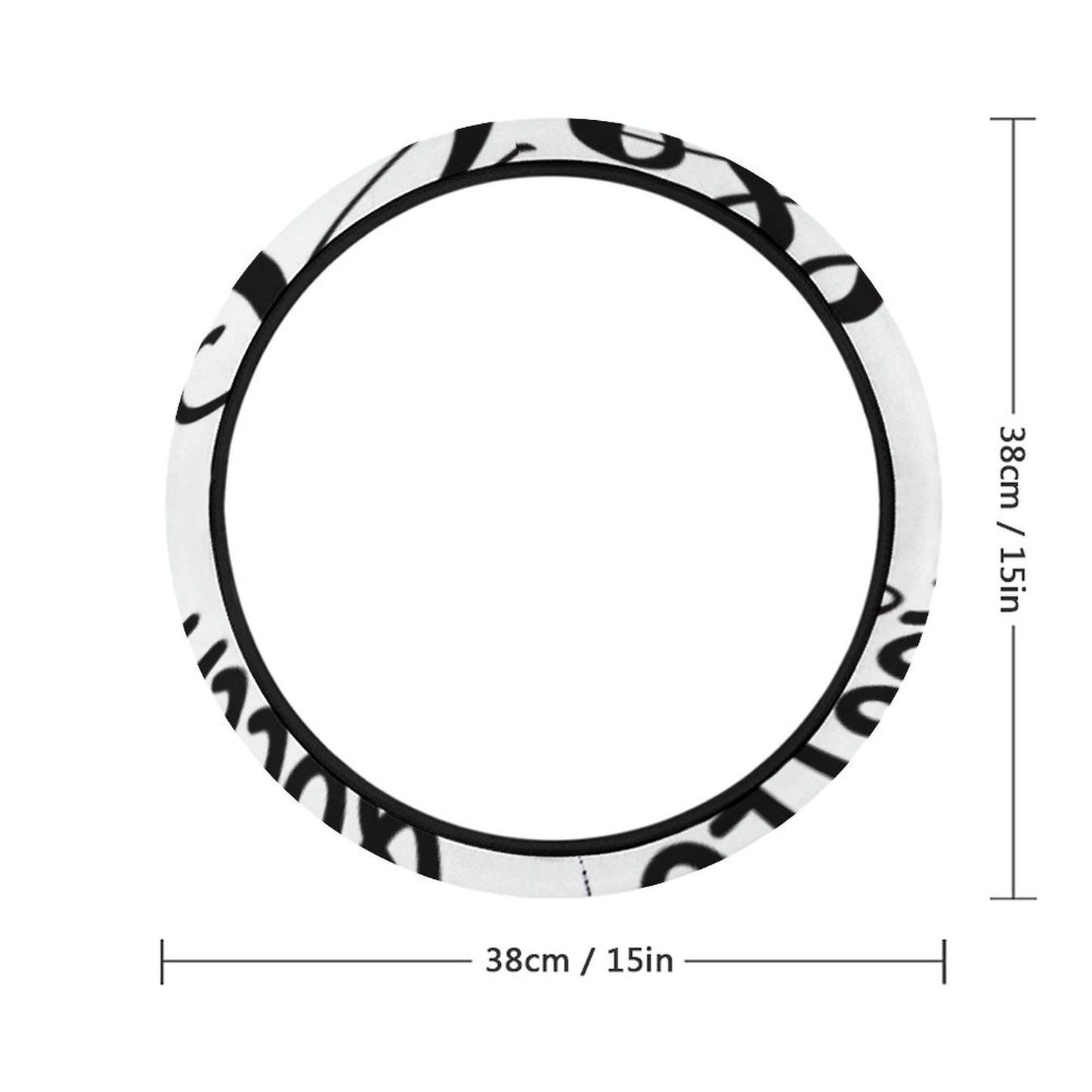 Car Steering Wheel Cover