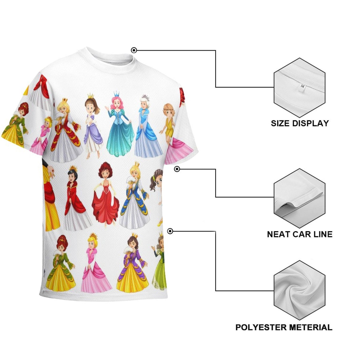 T-shirt for Teens (All-Over Printing)