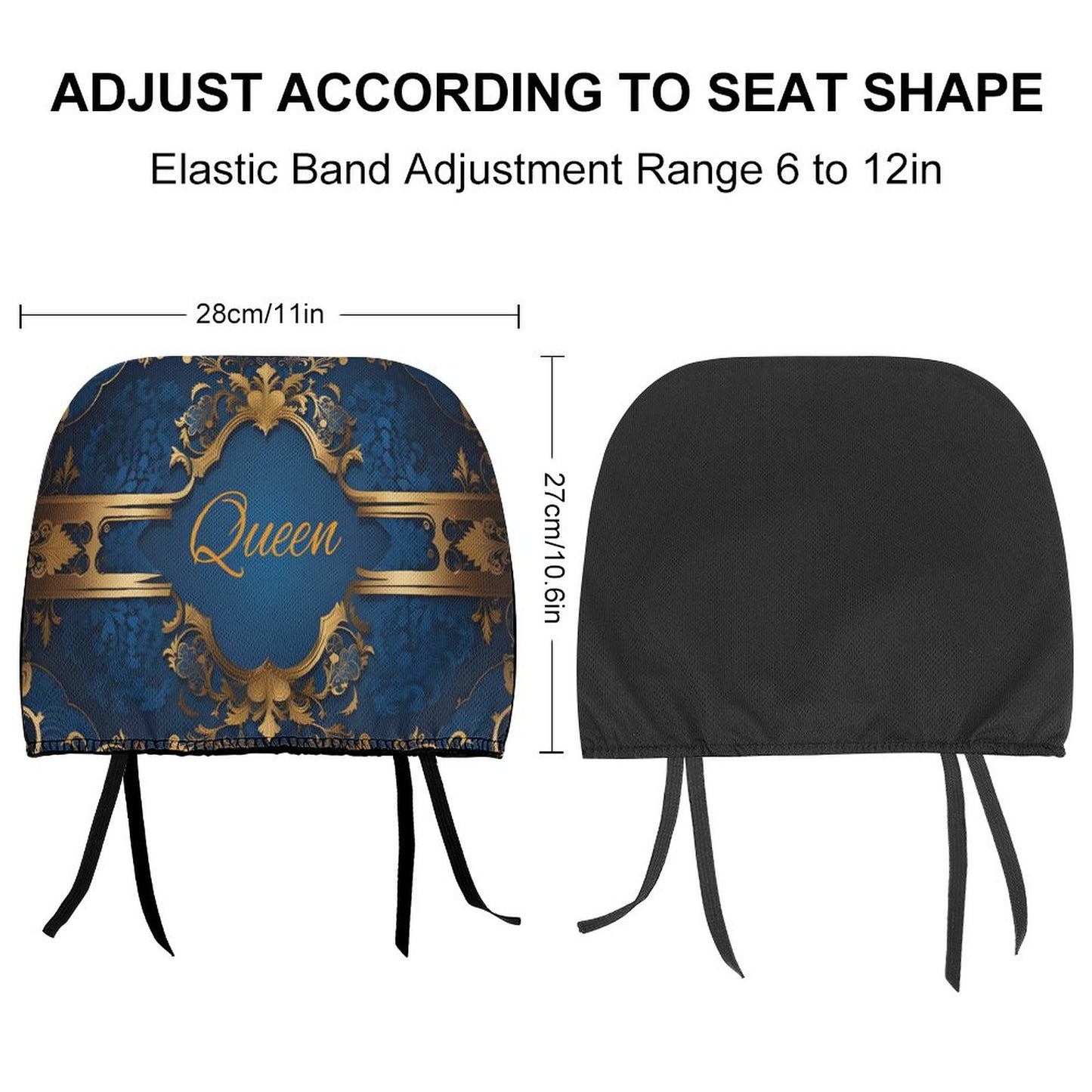 Custom Car Headrest Covers
