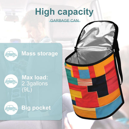 Collapsible Car Trash Bin