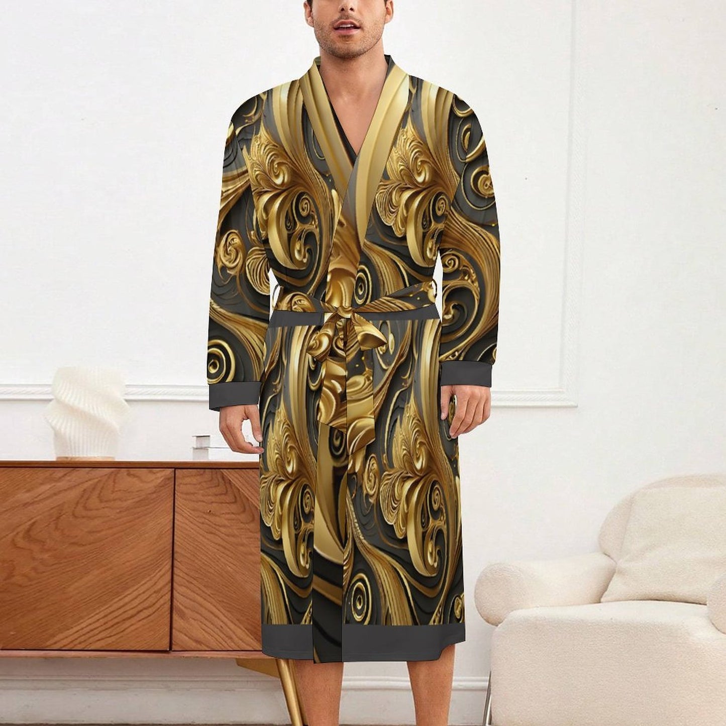 180gsm Adult Robes(All-Over Printing)