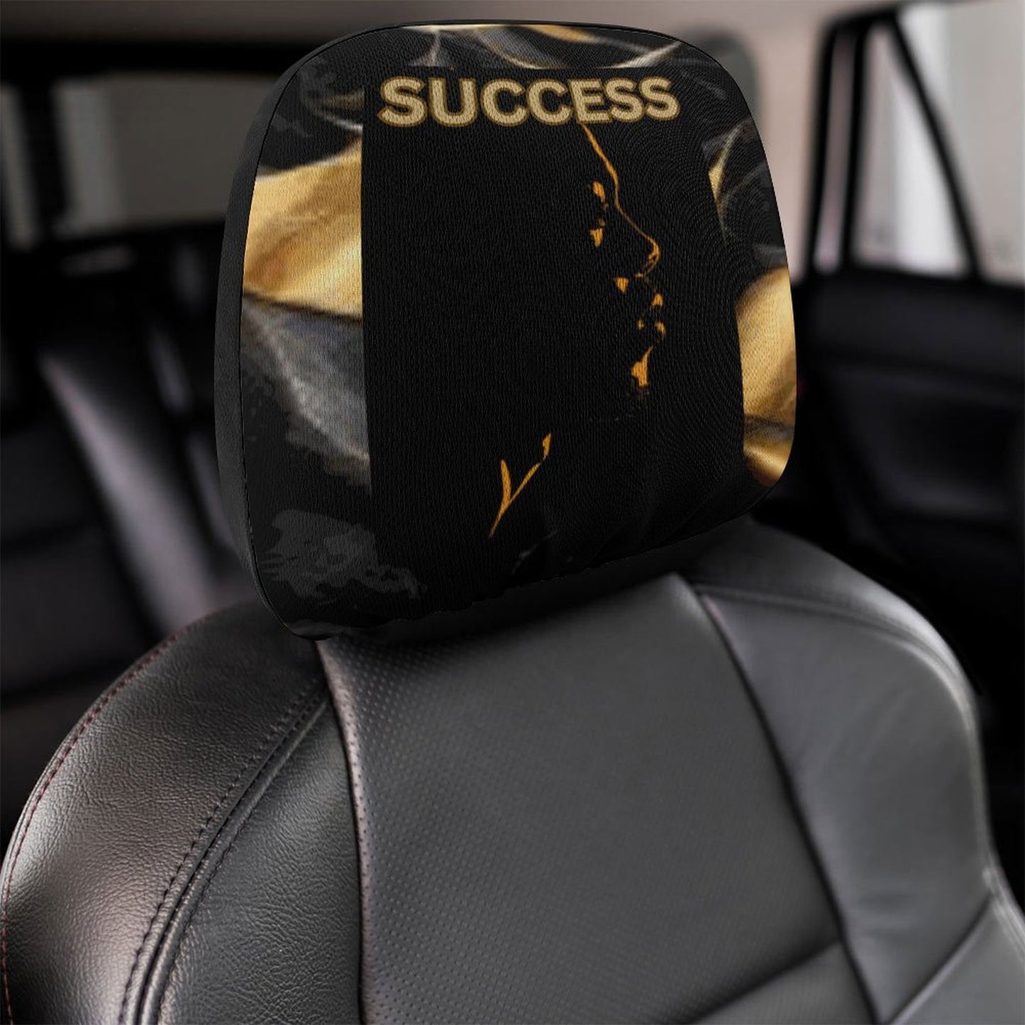 Custom Car Headrest Covers