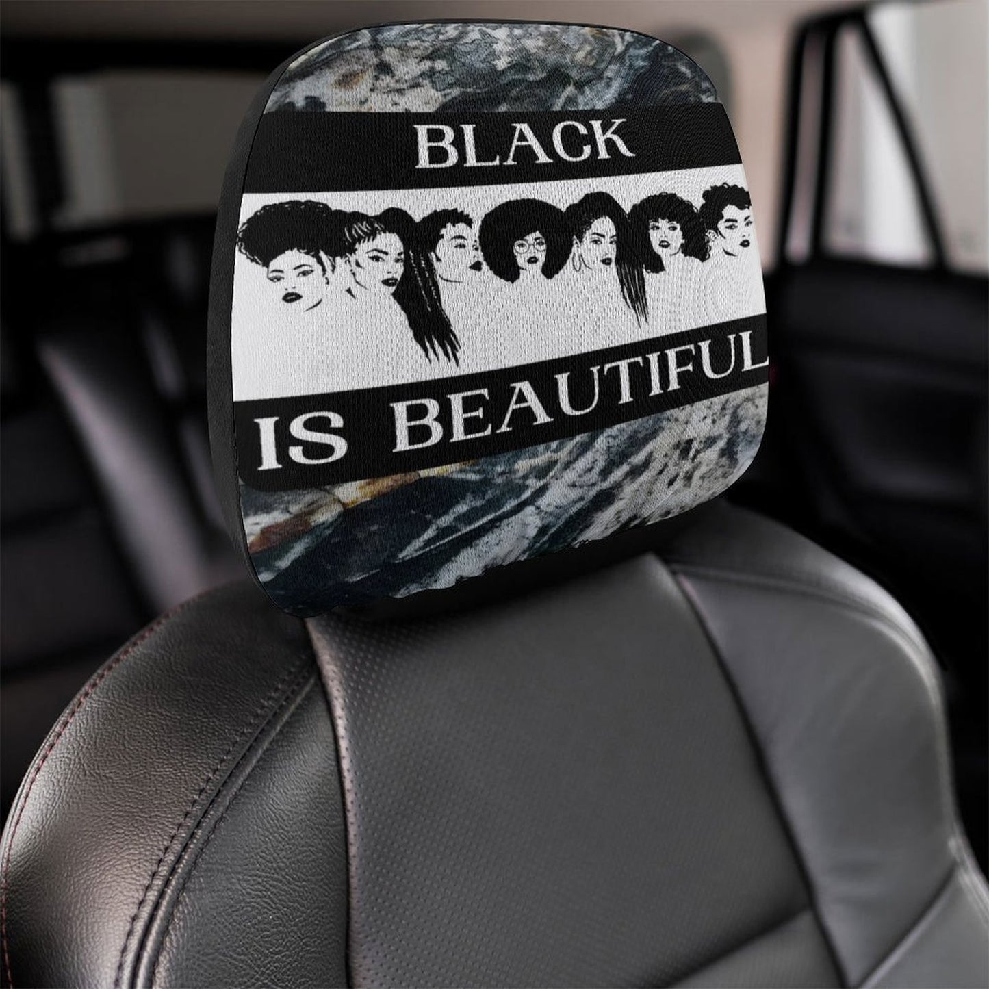 Custom Car Headrest Covers