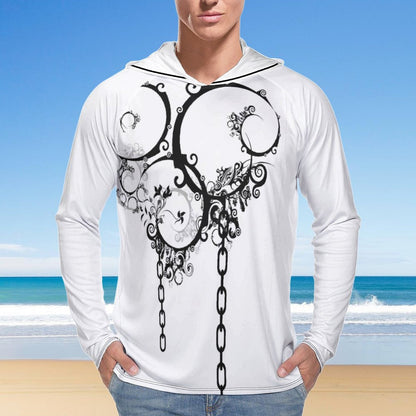 Men's Long Sleeve Hoodie NZ145 (All-Over Printing)
