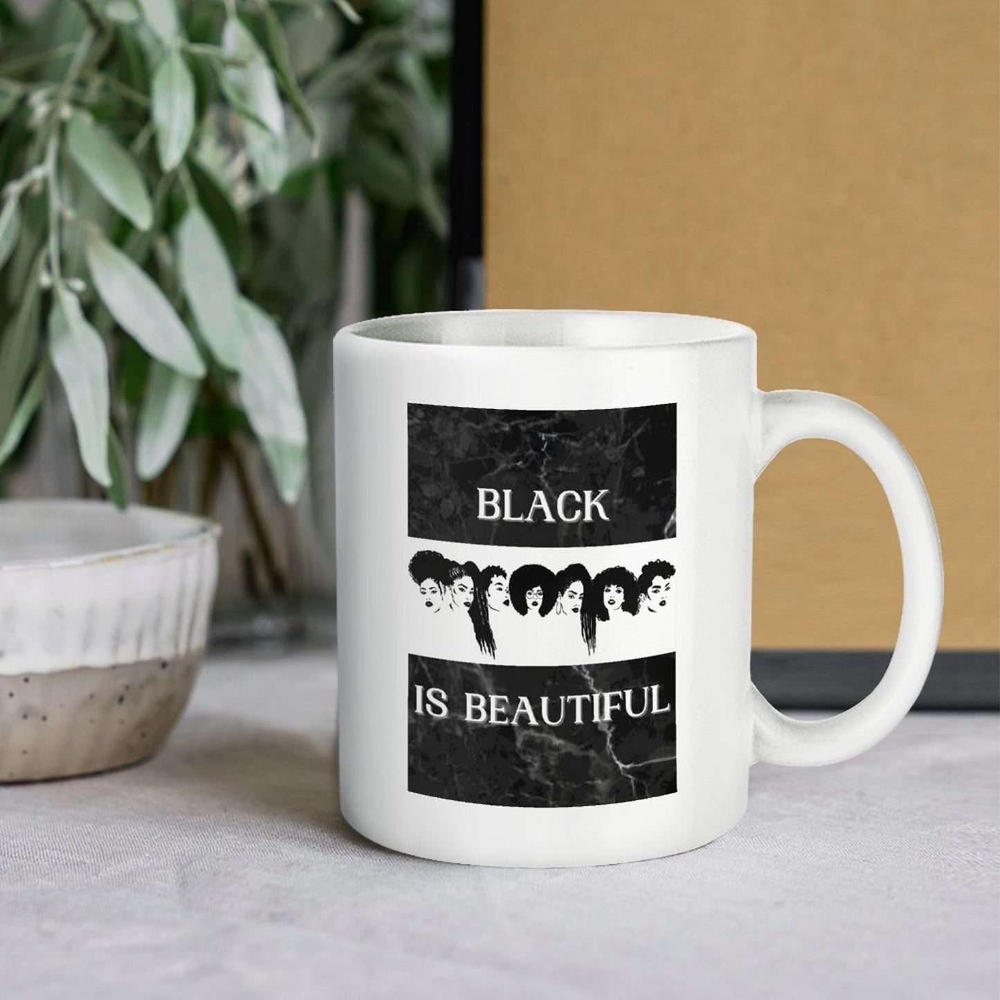 White Mug Printing (Partial Printing)