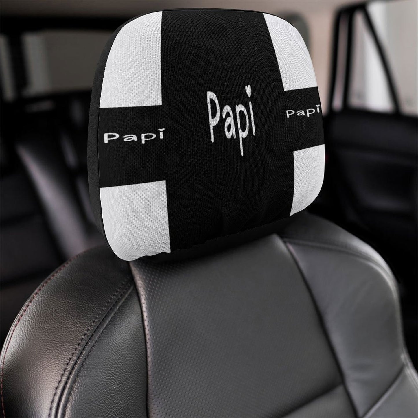 Custom Car Headrest Covers