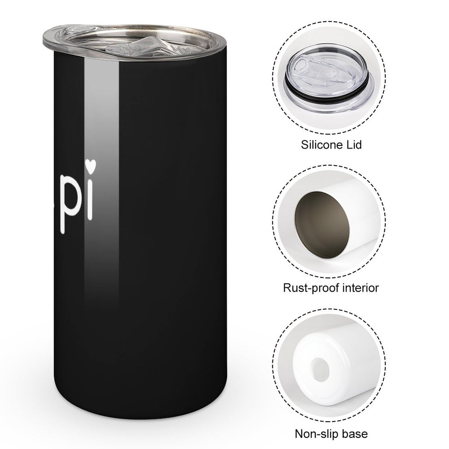 Insulated Drinking Cups with Lids