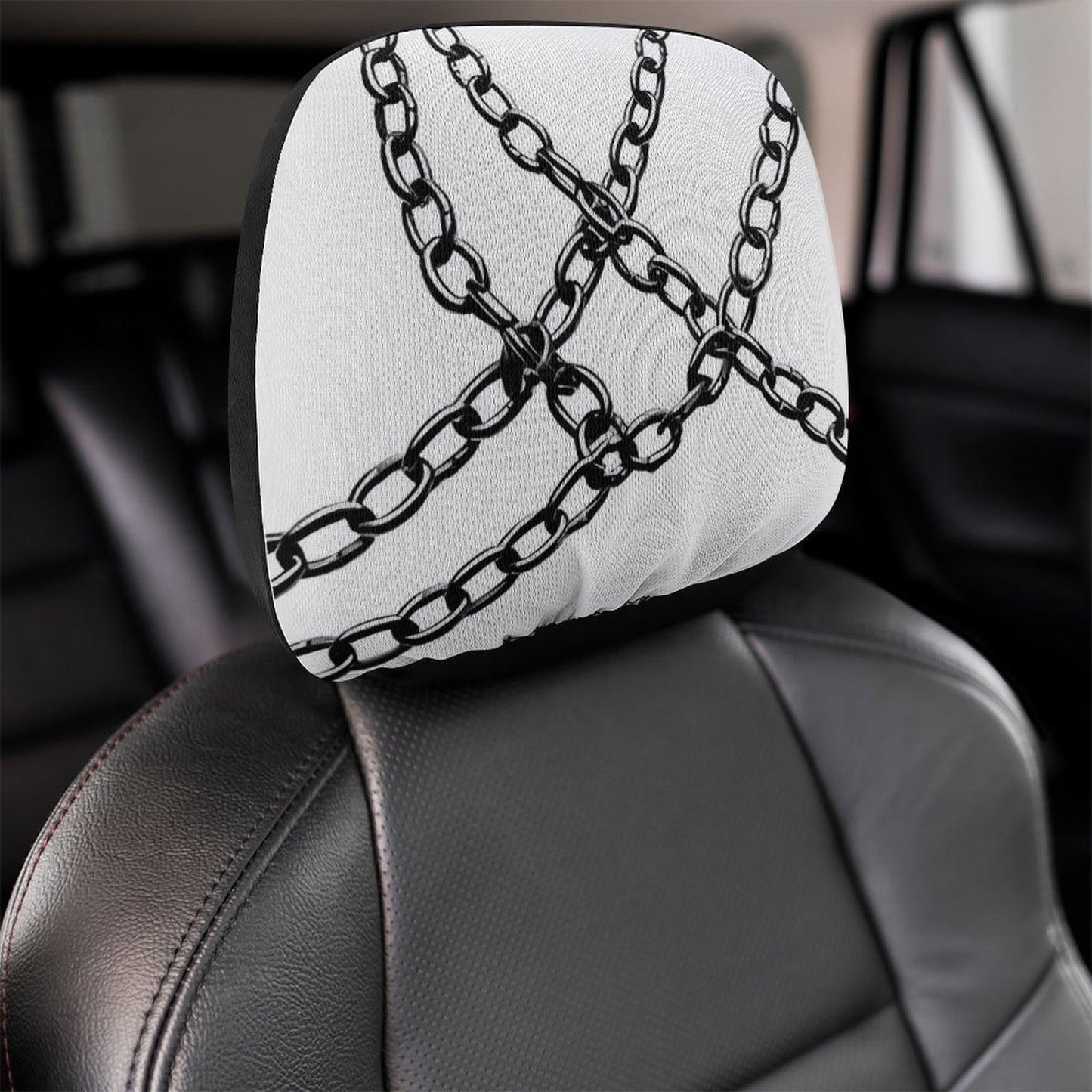 Custom Car Headrest Covers