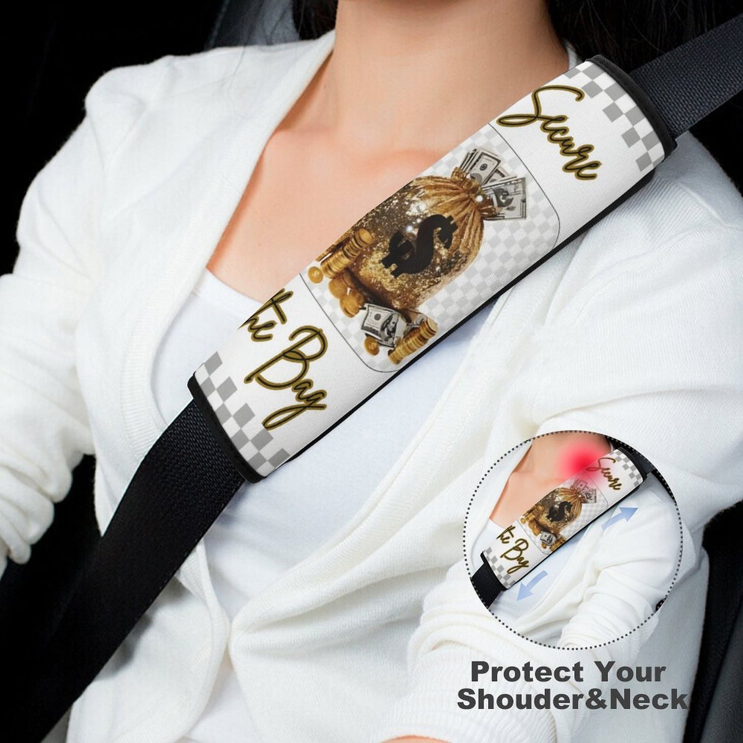 Car Seat Belt Shoulder Pad