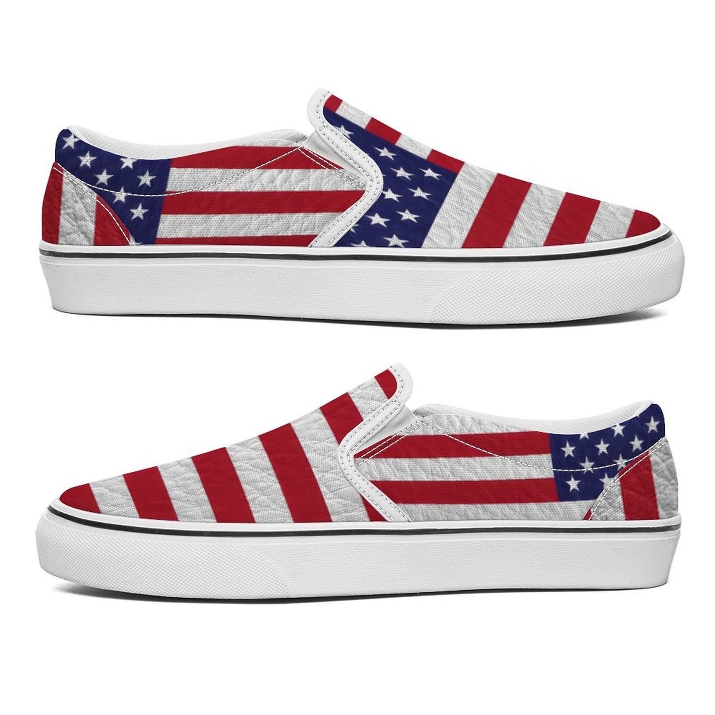 AMERICA Slip-on Canvas Shoes (Teenagers and Adults)
