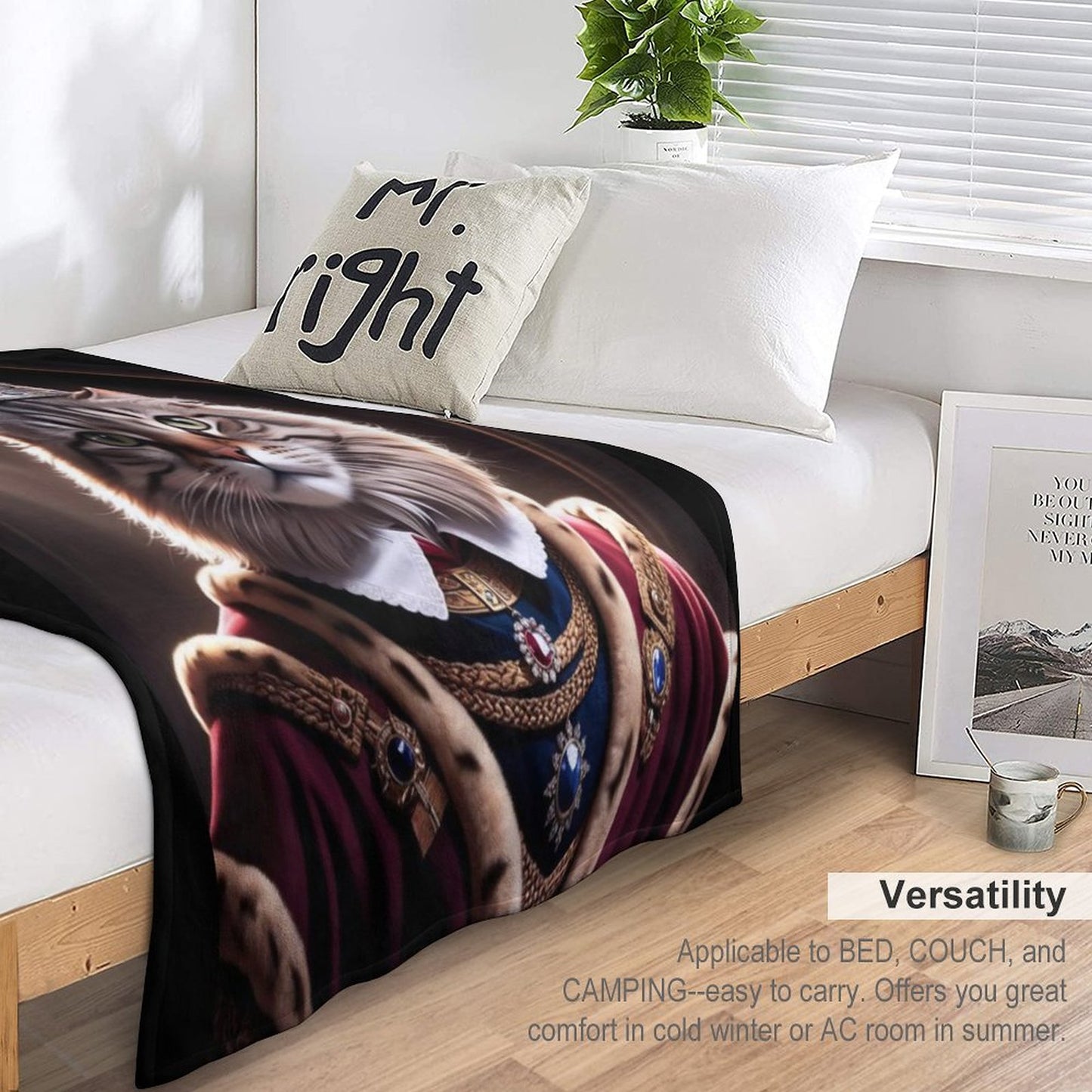 280gsm Flannel Blanket-50"x60" (Dual-sided Printing)