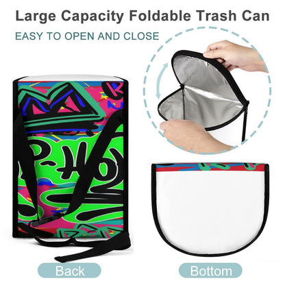Collapsible Car Trash Bin