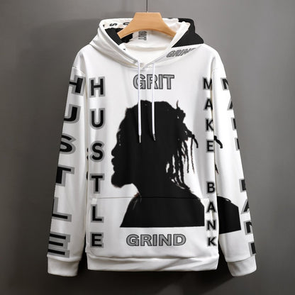 230gsm Men's Cool Hoodie with Double-layer Cap (All-Over Printing)