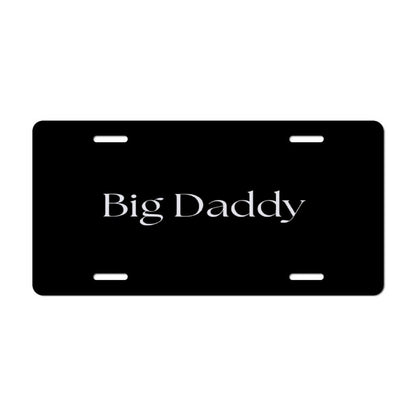 Car License Plate-11.8”x5.9”-BIG DADDY