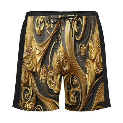 Men's Beach Shorts with 4 Pockets