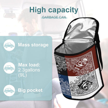 Collapsible Car Trash Bin