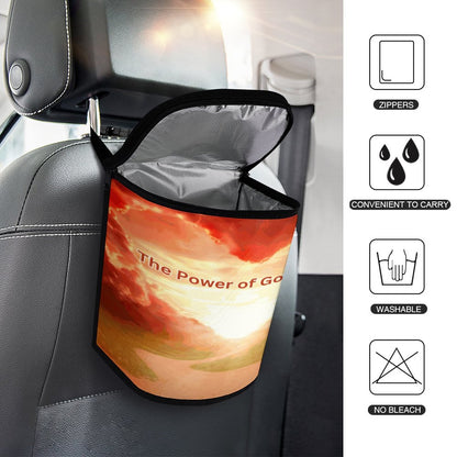 Collapsible Car Trash Bin