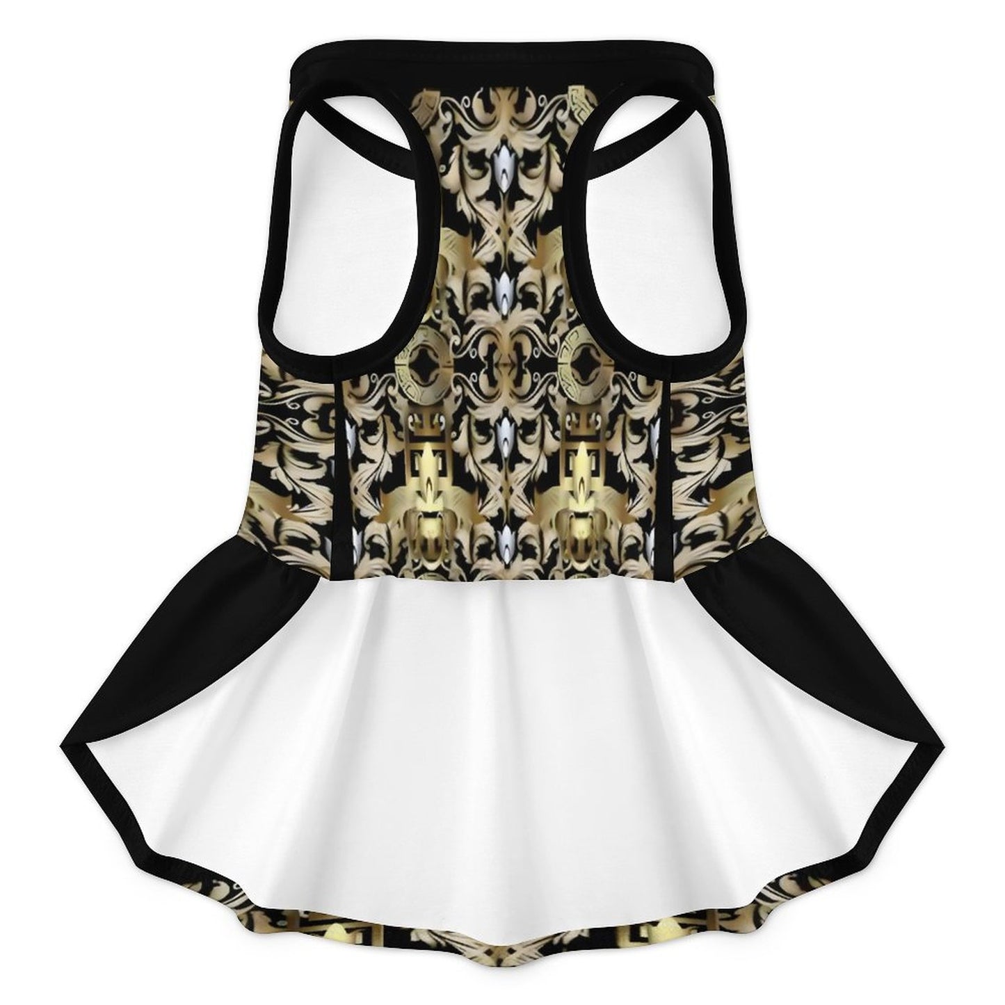 Plus Size Pet Ruffled Dress
