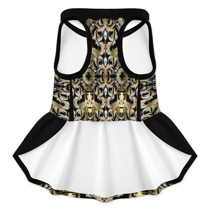Plus Size Pet Ruffled Dress