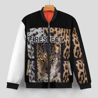 180gsm Zipper Bomber Jacket BMJ (All-Over Printing)