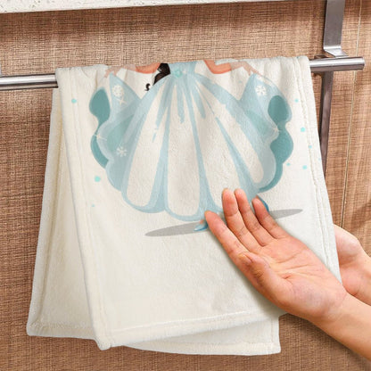 Coral Velvet Towel