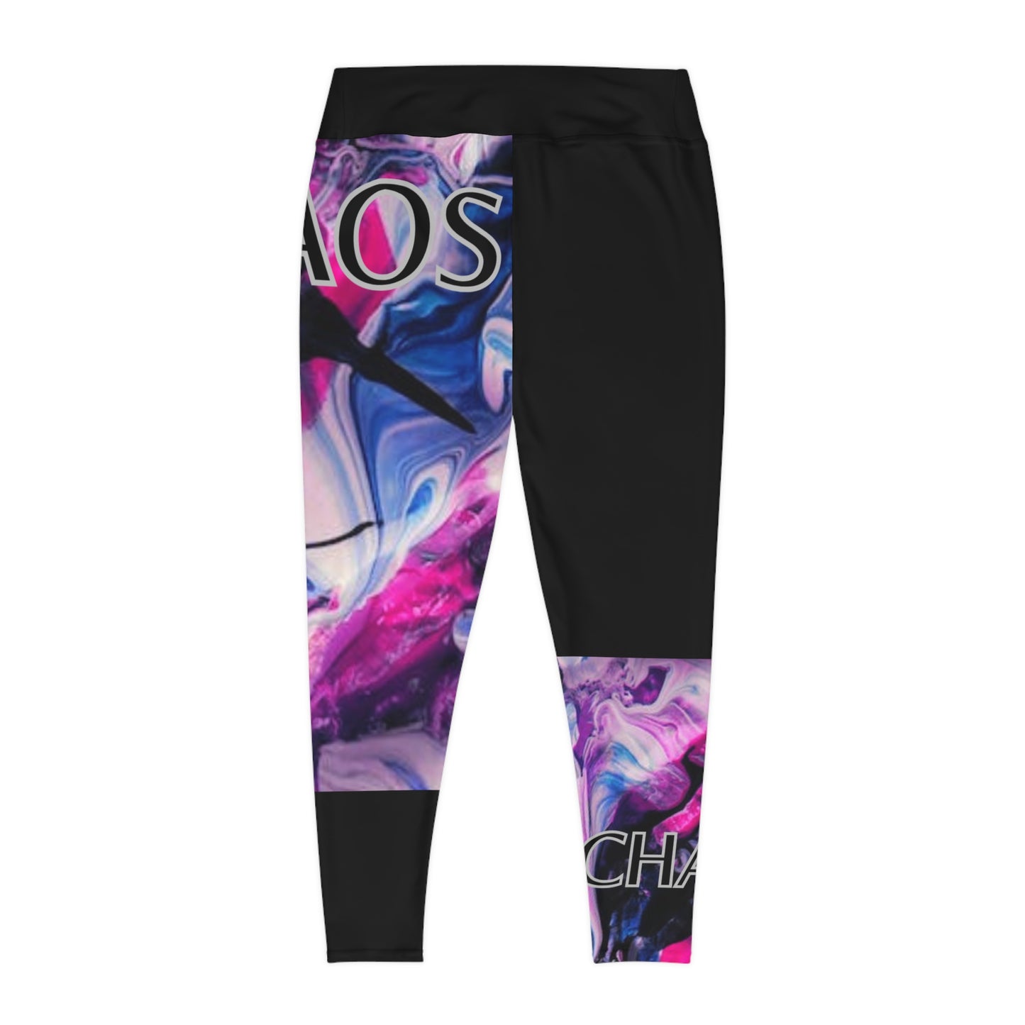 CHAOS Plus Size Leggings (black)-2XL-6XL