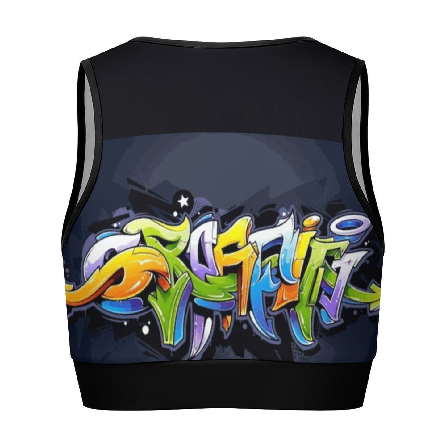 COLORFUL GRAFFITI Yoga Tank Top
