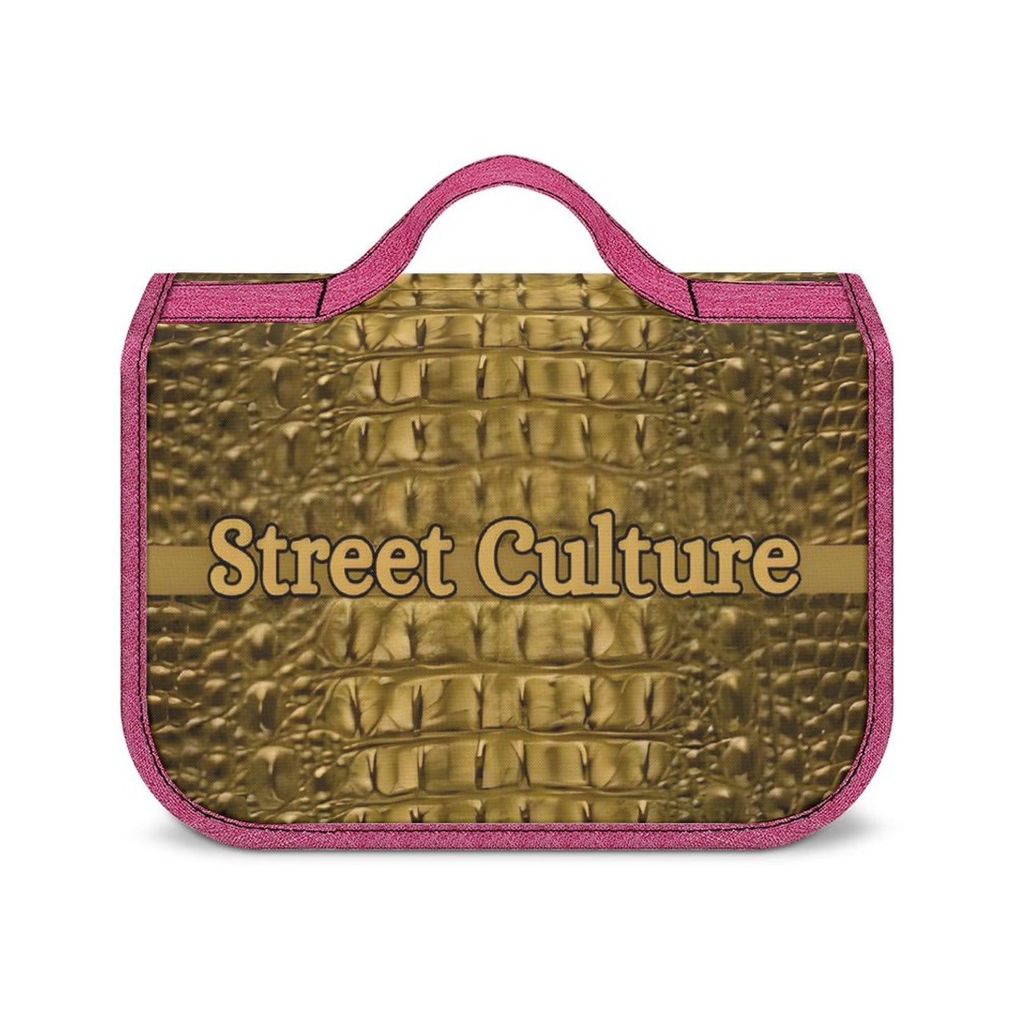 STREET CULTURE Alligator Travel Hanging Toiletry Bags