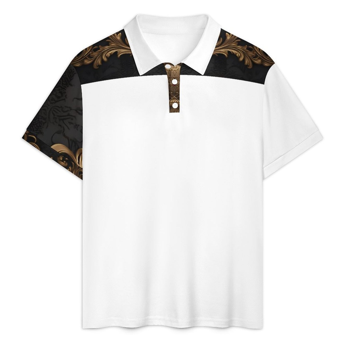 200gsm Short Sleeve Men's POLO Shirt Set A46TZ (All-Over Printing)
