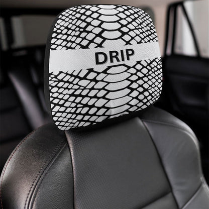 Custom Car Headrest Covers