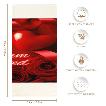 Coral Velvet Towel